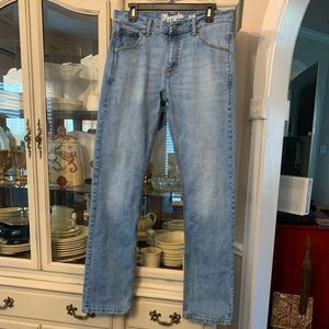 Wrangler Retro Mens Slim Straight Jeans 